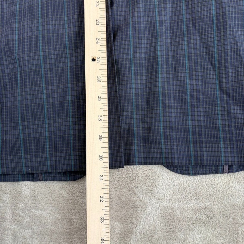 Vintage Brooks Brothers Blazer‎ Sport Coat in Blue Plaid Men 42R Made in USA - Picture 9 of 11